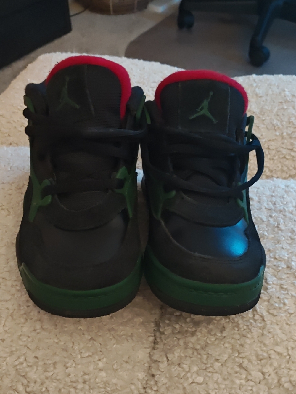 Air Jordan 4 RM PS 'Black/Gorge Green/Varsity Red